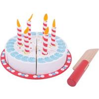 Bigjigs houten verjaardagstaart - thumbnail