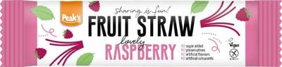 Peak's Fruit straw framboos glutenvrij (15 Gram)