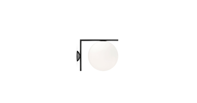 Flos IC C/W1 Wandlamp - Zwart Flos IC C/W1 Wandlamp - Zwart