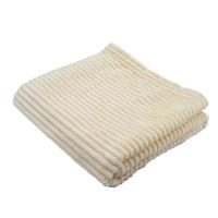 Boudoir deken - DOMIVA - Melk - 75 x 100 cm - Corduroy, zacht en warm - thumbnail