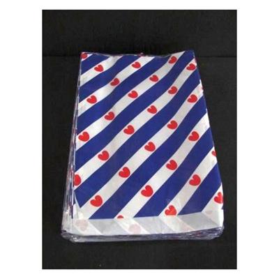 Vlakke zakjes Friesland 17x25 250st