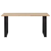 WOOOD Eettafel 'Tablo' met U-poot, 160 x 90cm - thumbnail