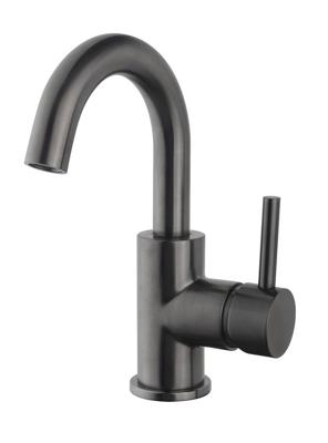 Opbouw Wastafelkraan Wiesbaden Caral met Draaibare Uitloop GunMetal PVD Coating