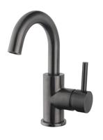 Opbouw Wastafelkraan Wiesbaden Caral met Draaibare Uitloop GunMetal PVD Coating - thumbnail