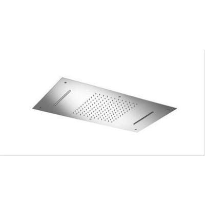 Hotbath Mate Hoofddouche Met Led En 2 Watervallen 38X70 cm M144 - Gepolijst RVS