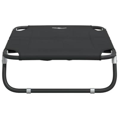 VidaXL Hondenmand inklapbaar oxford stof en staal antracietkleurig