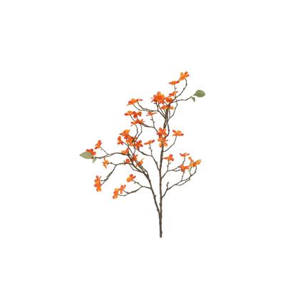 Kunsttak Malus oranje 30xH86,4cm