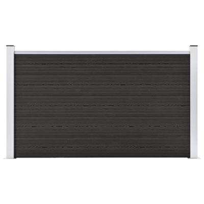 VidaXL Schutting 180x105 cm hkc grijs