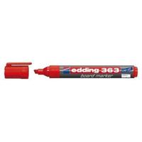 Whiteboardmarker edding 363 schuin 1-5mm rood - thumbnail