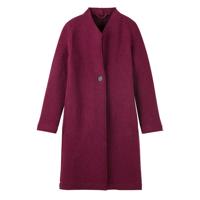 Walkmantel uit scheerwol/katoenmix, bes 38 - thumbnail