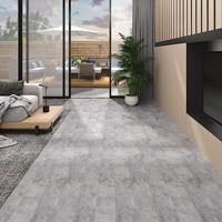 VidaXL Vloerplanken zelfklevend 4,46 m² 3 mm pvc cementbruin - thumbnail