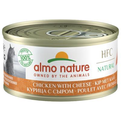 Almo Nature HFC Natural kattenvoer kip & kaas 70g