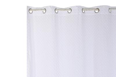 Gordijn Home ESPRIT Wit 140 x 260 x 260 cm Borduurwerk