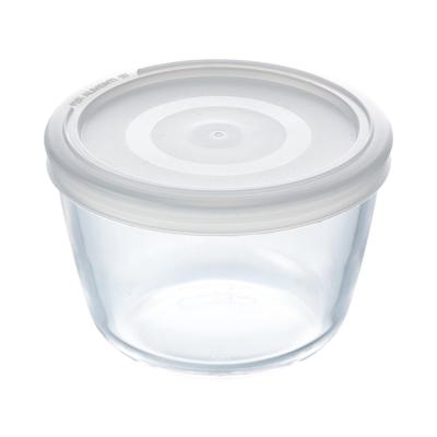 Pyrex Cook and Freeze Ronde Glazen Vershoudschaal met Deksel 0.6L Pyrex Cook and Freeze Ronde Glazen Vershoudschaal met Deksel 0.6L