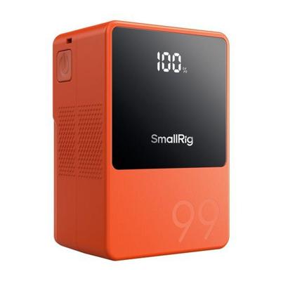 SmallRig 4929 VB99 mini V Mount Battery oranje