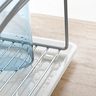 Tomado-Metaltex Silver Afdruiprek 45x31x28Cm 2 Verdiepingen