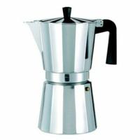 Italiaanse Koffiepot Valira VITRO 12T Zilverkleurig Aluminium 12 Koppar - thumbnail