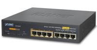 Planet GSD-804P netwerk-switch Unmanaged Gigabit Ethernet (10/100/1000) Zwart Power over Ethernet (PoE) - thumbnail