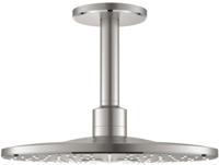 Regendoucheset GROHE Rainshower SmartActive 31 cm met Plafondarm Supersteel - thumbnail