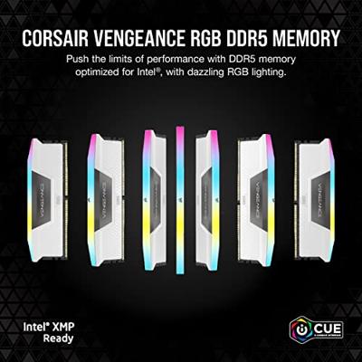 RAM geheugen Corsair 32GB (2K) DDR5 5200MHz Vengeance RGB W 32 GB DDR5 5200 MHz CL40