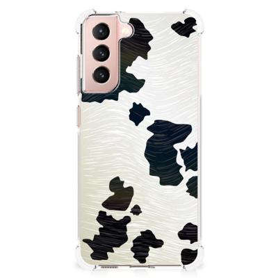 Samsung Galaxy S21 FE Case Anti-shock Koeienvlekken Samsung Galaxy S21 FE Case Anti-shock Koeienvlekken