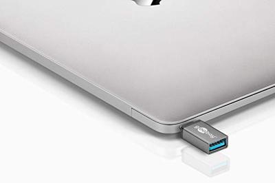 USB 3.2 GEN 1 (USB3.0) USB-C stekker - USB-A (F) naar USB-C (M) - 5Gbit/s - USB adapter - Zilver USB 3.2 GEN 1 (USB3.0) USB-C stekker - USB-A (F) naar USB-C (M) - 5Gbit/s - USB adapter - Zilver