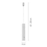 Just Light ATTACH 18281-16 LED-hanglamp LED LED vast ingebouwd 3 W Wit - thumbnail