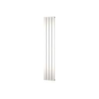 Plieger Designradiator Cavallino Retto Enkel 666 Watt Middenaansluiting 200x29,8 cm Zilver Metallic - thumbnail