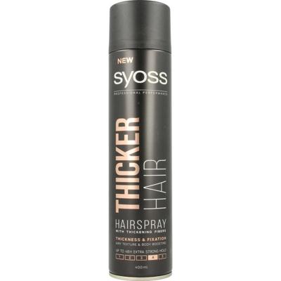 Syoss Hairspray thicker hair (400 ml)