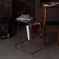 Dutchbone Bijzettafel 'Eileen' met tijdschriftenhouder - thumbnail