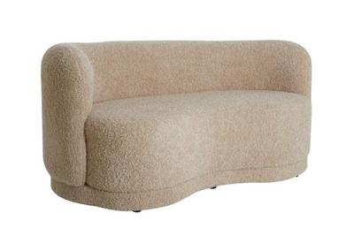 Light & Living Bank 'Amelie' Teddy, kleur Beige