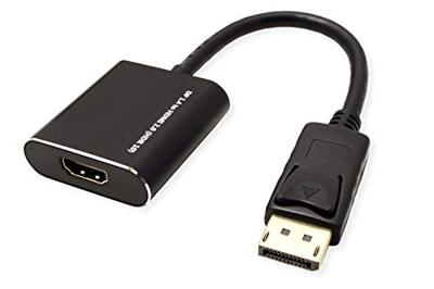 ROLINE DisplayPort/HDMI Adapter, v1.4, HDR 10, DP Male - HDMI Female, Actief ROLINE DisplayPort/HDMI Adapter, v1.4, HDR 10, DP Male - HDMI Female, Actief