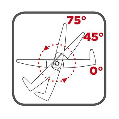 Paperflow Mobiele folderhouder Corner Compact zwart
