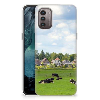 Nokia G21 | G11 | TPU Hoesje | Koeien