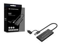 Conceptronic StreamVault BIAN03B geheugenkaartlezer USB 3.2 Gen 1 (3.1 Gen 1) Type-A Zwart - thumbnail