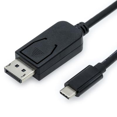 Value 11.99.5845 USB-C-displaykabel USB-C / DisplayPort Adapterkabel USB-C stekker, DisplayPort-stekker 1.00 m Zwart Value 11.99.5845 USB-C-displaykabel USB-C / DisplayPort Adapterkabel USB-C stekker, DisplayPort-stekker 1.00 m Zwart