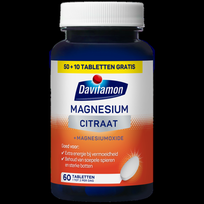 Magnesium citraat 60 Tabletten