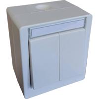 N & L 27712 Compleet Opbouw spatwaterdicht Wit 1 stuk(s) - thumbnail