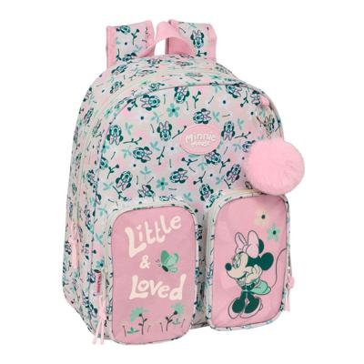 Schoolrugzak Minnie Mouse Minty Roze 28 x 34 x 10 cm