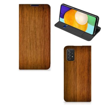 Samsung Galaxy A03s Book | Wallet Case | Donker Hout