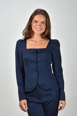 Sage & Ivy top Rita navy