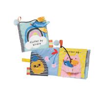 Manhattan Toy zacht babyboek Flutter By Birdie junior pluche - thumbnail