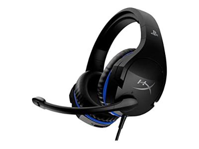 HyperX Cloud Stinger (PS4 Licensed) Over Ear headset Kabel Stereo Zwart/blauw Gamen