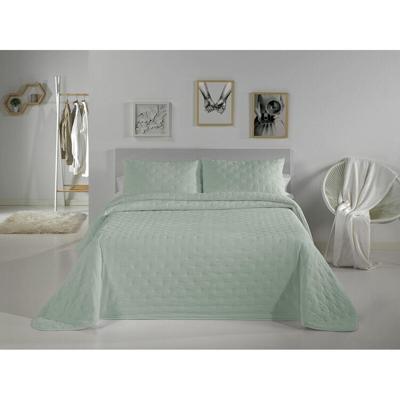 Sprei Pierre Cardin DOTS Blauw Bed van 180 (3 Onderdelen)