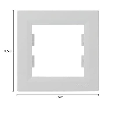 Schneider Electric EPH5800121D Frame Asfora Wit (RAL 9003) 1 stuk(s)