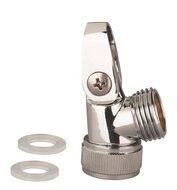 MV-1PR verbindingsstuk voor douchestang, chroom koper-zinklegering ½" (Ø ca. 1,9 cm) aansluiting geschikt voor standaard handdouches garantie: 3 jaar - thumbnail