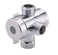 AVIGNON omsteller, chrom omsteller (switchen tussen hoofddouche en handdouche) ½" (Ø ca. 1,9 cm) aansluiting garantie: 5 jaar AVIGNON omsteller, chrom omsteller (switchen tussen hoofddouche en handdouche) ½" (Ø ca. 1,9 cm) aansluiting garantie: 5 jaar