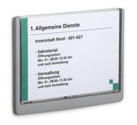 Durable Naambordje 486637 (b x h) 210 mm x 148.5 mm Grafiet 486637 - thumbnail
