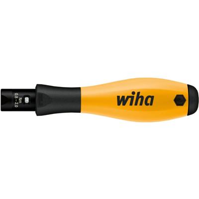 Wiha momentschroevendraaier torquevario-s esd (zwart/geel, 0,1 - 0,6 nm)