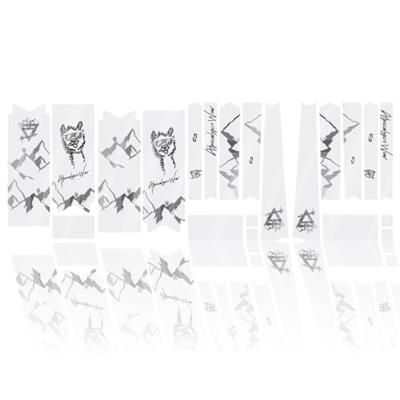 Unleazhed Unscratch frame protection film Gravelbike BPG01 Alpocalypse black